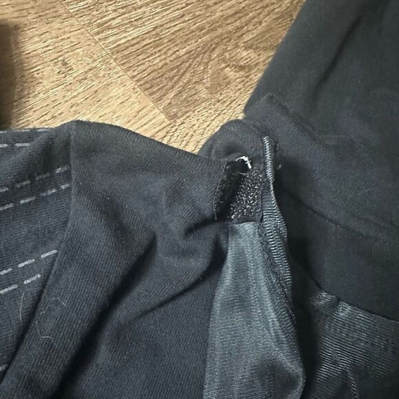 Star Wars Disney Darth Vader Boys Black Full Zip Hoodie Jacket Removable Cape XL - Picture 5 of 8